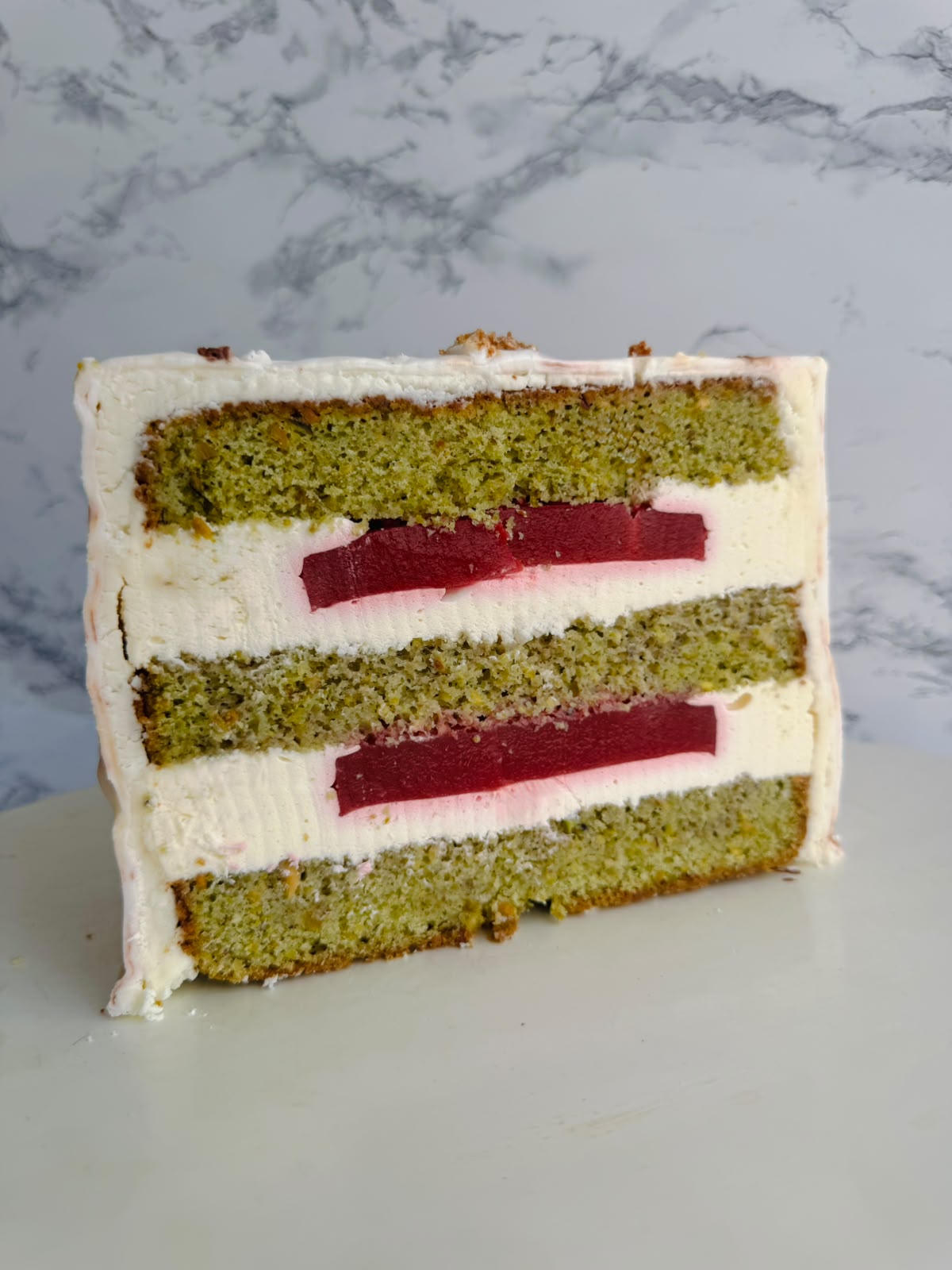 Pastel gourmet de Rosa de Lima en Playa del Carmen